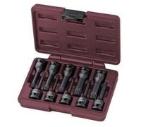 Kraftwerk Tools 3087 10pz - Set chiavi a bussola giravite XZN a macchina