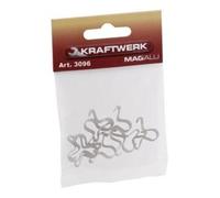 Kraftwerk Tools 3096 10pz- Clips da 1/2" per barra magnetica MAGALU
