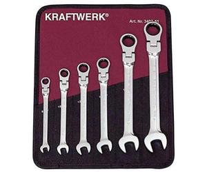 Kraftwerk Tools 3403-51 6-pc Set CLICKRAFT flessibili 8-19 mm