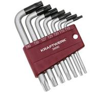 Kraftwerk Tools 3609S 7pz- Serie chiavi maschio corte TX Tamper res.