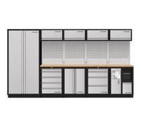 Kraftwerk Tools 3964H Mobilio da officina a 5 elementi Faggio