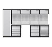 Kraftwerk Tools 3964K-H5049-K4IX Mobilio 5 combi, mobile alto, 4/5/9 cassetti, inox