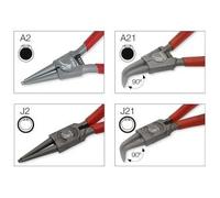 Kraftwerk Tools 4286 4pz- Set assortito di pinze Hightech per seeger