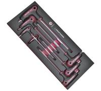 Kraftwerk Tools 4903-21 Ass. mod. EVA3 chiavi a T INBUS 7pz.