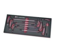 Kraftwerk Tools 4903-22 Ass. mod. EVA3 chiavi a T Torx 7pz.