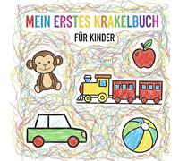 Krakelbuch ab 1 Jahr: Liebevoll gestaltetes Malbuch für Kleinkinder ab 1 Jahr | Große Motive zum Ausmalen | Förderung der Motorik und Kreativität