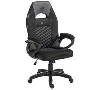 KRAKEN CHAIRS Sedia da Gaming in Tessuto Traspirante - Nero Grafite - Sedia da Ufficio - Ergonomica Computer Sedia Gamer - Portata 130 kg - Sedia da Gioco Sedie da PC - Gaming Chair