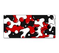 Kraken Keyboards XXL Tappetino per mouse da gioco esteso, spesso, per scrivania (Darth)