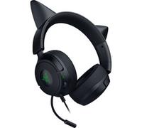 Razer Kraken Kitty V3 X - Cuffie con filo Kitty per gaming - Iconiche orecchie da gatto - Leggerezza di 270 g - Microfono cardioide HyperClear - Driver TriForce da 40mm - Jack da 3,5 mm | Nero
