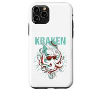 Kraken oceano-mostro subacqueo surfista Cos'è il polpo? Custodia per iPhone 11 Pro
