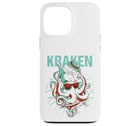 Kraken oceano-mostro subacqueo surfista Cos'è il polpo? Custodia per iPhone 13 Pro Max