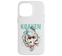 Kraken oceano-mostro subacqueo surfista Cos'è il polpo? Custodia per iPhone 14 Pro Max