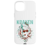 Kraken oceano-mostro subacqueo surfista Cos'è il polpo? Custodia per iPhone 15 Plus