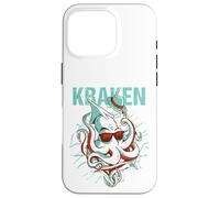 Kraken oceano-mostro subacqueo surfista Cos'è il polpo? Custodia per iPhone 16 Pro
