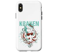 Kraken oceano-mostro subacqueo surfista Cos'è il polpo? Custodia per iPhone X/XS