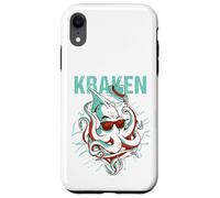Kraken oceano-mostro subacqueo surfista Cos'è il polpo? Custodia per iPhone XR