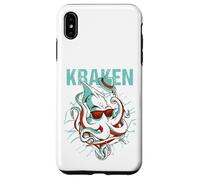 Kraken oceano-mostro subacqueo surfista Cos'è il polpo? Custodia per iPhone XS Max