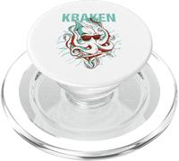 Kraken oceano-mostro subacqueo surfista Cos'è il polpo? PopSockets PopGrip per MagSafe