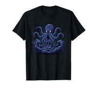 Kraken Rising Angry Octopus Oceano Sea Beast Maglietta