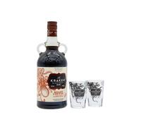Kraken - Roast Coffee Black Spiced Rum (Includes Shot Glasses) 70cl