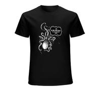 Kraken Rum Essential O-Neck 100% Cotton Short Sleeve Unisex T-Shirt M