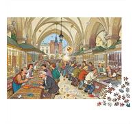 Krakow Cloth Hall Ambra Bead String Puzzle in Legno Impermeabile DIY Puzzles Da 1000 Pezzi Regali Per Adulti Colorati Giochi Di Impegnativi