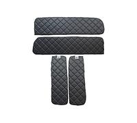 KRAM-TRUCK Coperture Per Finestrini Trapuntate 4 Pezzi, Compatibili Con MAN TGA/TGX High Cab, Grafite
