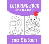 Kramabu Original coloring book - CATS + KITTENS