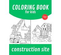 Kramabu Original coloring book - CONSTRUCTION SITE