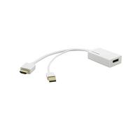 Kramer Electronics ADC-HM/DPF cavo di interfaccia e adattatore HDMI DisplayPort Bianco
