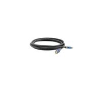Cavo HDMI ad alta velocità con Ethernet 7,6 m, connettori placcati oro, K-Lock, 10,2 Gbit/s, nero