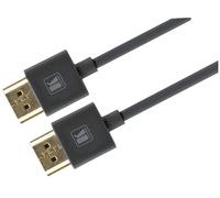 KRAMER Ultra Slim Alta Velocità Flessibile HDMI Cavo con Ethernet 0.9m Nero