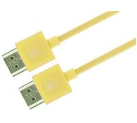 KRAMER Ultra Slim Alta Velocità Flessibile HDMI Cavo con Ethernet 1.8m Giallo
