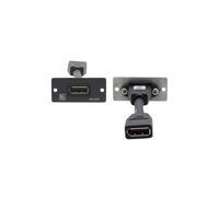 Kramer W-DP Wall-Plate inserto con predisposizione per DisplayPort, nero