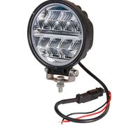 Kramp LA10097 Faro da lavoro LED, 24W, 2272 lm, rotondo, 9-36V, Ø 128 mm