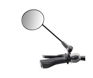 Krampe KF1 tipo A | Specchio pieghevole per bicicletta rotondo | Montabile solo a sinistra | Per tutti i tipi di biciclette
