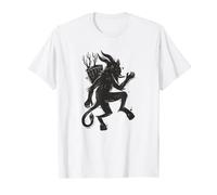 Krampus Anti Natale Folklore Creature Mitologiche Maglietta