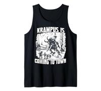 Krampus Babbo Natale demoniaco Kramperl T Krampus Run Canotta