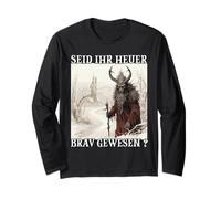 Krampus Maschera Krampus Costume Kramperl Malvagio Maglia a Manica