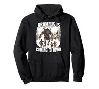 Krampus Perchtenlauf Kramperl T Bad Santa Krampus Felpa con Cappuccio