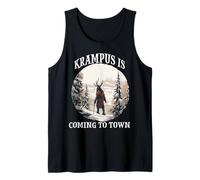 Krampus T | Costume da Krampus | Babbo Natale Spaventoso Canotta