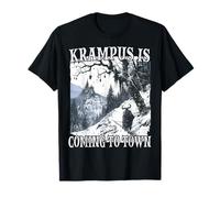 Krampus T | Costume da Krampus | Babbo Natale Spaventoso Maglietta
