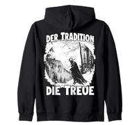 Krampus T Evil Nicholas Perchtenlaus Krampus Maschera Felpa con Cappuccio