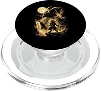 Krampus Ulula alla luna Meme Natale 2026 PopSockets PopGrip per MagSafe