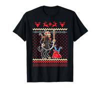 Krampus - Umorismo Divertente per Il Giorno di Natale Maglietta