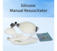 KranVer Borsa per serbatoio riutilizzabile per rianimazione manuale in silicone Strumenti di primo soccorso per rianimazione cardiopolmonare per bambini adulti