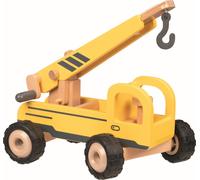Kranwagen: 28 x 16,7 x 15,6 cm, Holz, per Stück
