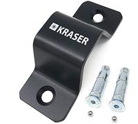 KRASER KR40B Ancora Antifurto a Pavimento o Parete in Acciaio ad Alta Resistenza, di Sicurezza per Moto, Bici, Rimorchio, Compatto