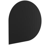 Kratki Base in acciaio per stufa MODELLO 1 100x100 cm nero