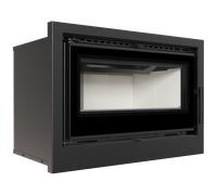 Kratki Camino a cassetta ARKE 70 8 kW Ø 150 porta a chiusura automatica